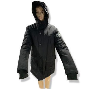 Super Dry Winter Coat, Black, M